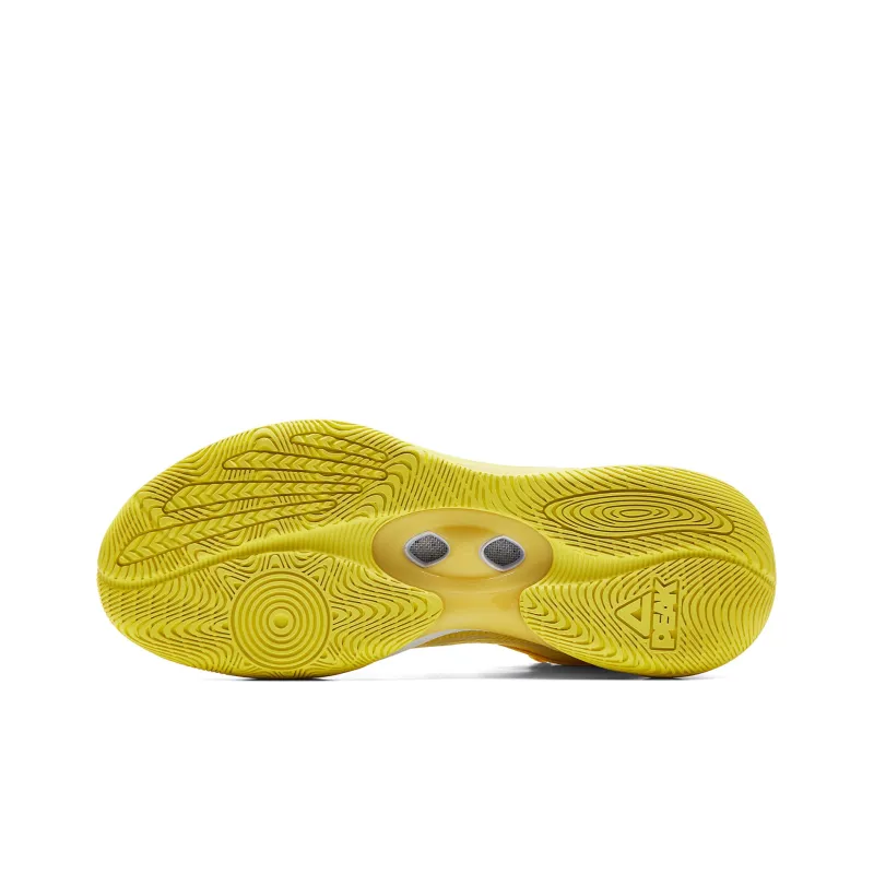 PEAK Lightning 1.0V2 Low Top Basketball Shoes Men's Energy Banana Color Scheme-5