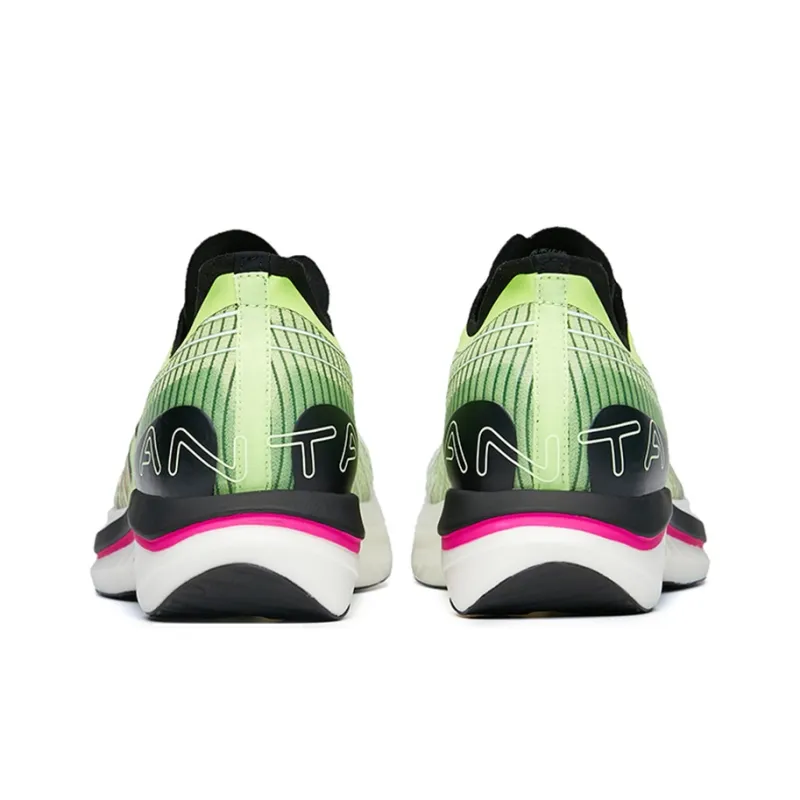 Anta C202 GT Nitrogen Technology Abrasion Resistant Rebound Low Top Running Shoes Men's Green-3