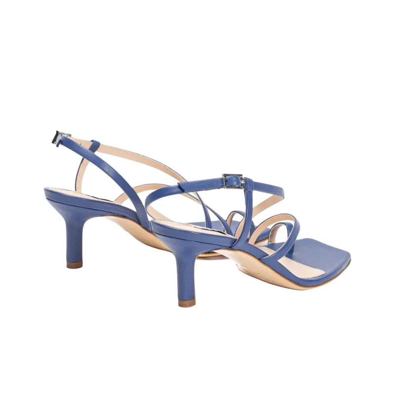 Elleme Twist One Strap Sandals 7cm Women's Blue-4