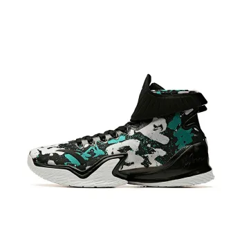 Anta KT3 Cushioning Coverage Anti Slip And Wear Resistant High Top Basketball Shoes Men's Brushwork And Ink Painting