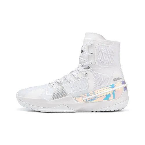 PEAK Flash 3 Elite Edition Anti Slip Wear Resistant High Top Performance Basketball Shoes Men's Baymax
