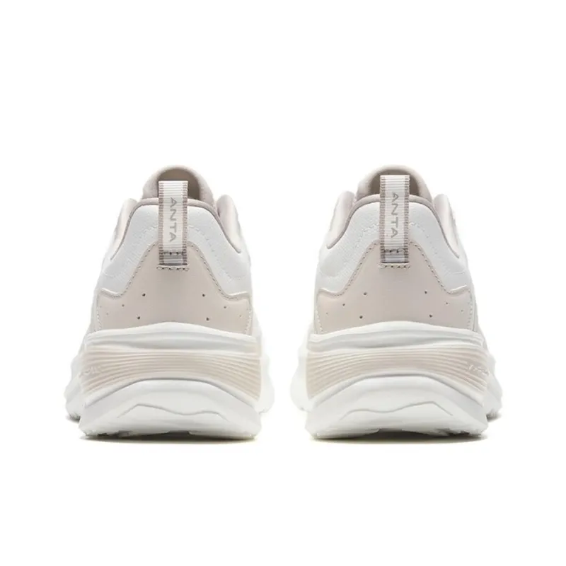 Anta Cloud Journey Wear-Resistant Low-Top Running Shoes Women's White-3