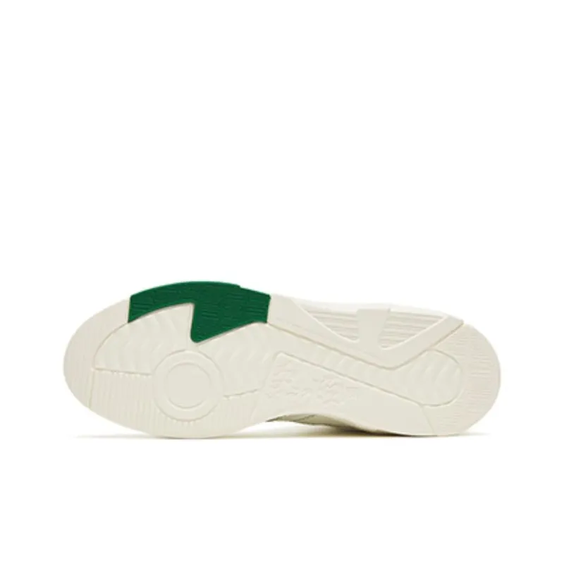 Anta Flame 3.0 Warm Slip Resistant Cushioning High Top Skateboard Shoes Men's White Green-3