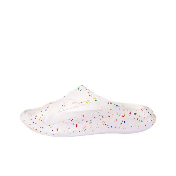 PEAK Very Small Fat Drag EVA Totem Graffiti Slip Resistant Odor Resistant Abrasion Resistant Slide Slippers Men's White