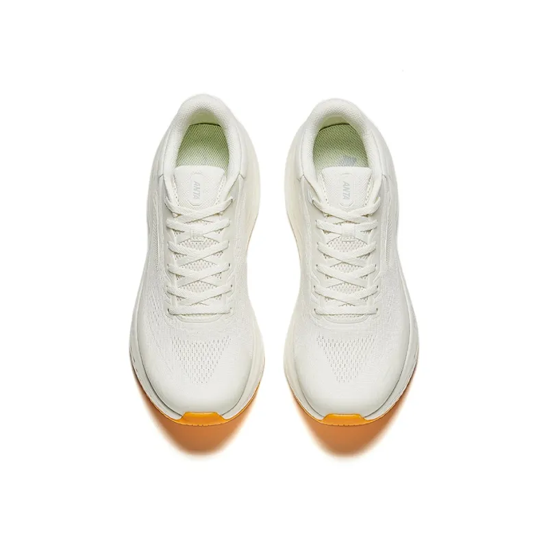 Anta Low Top Casual Running Shoes Men's Ivory White-2