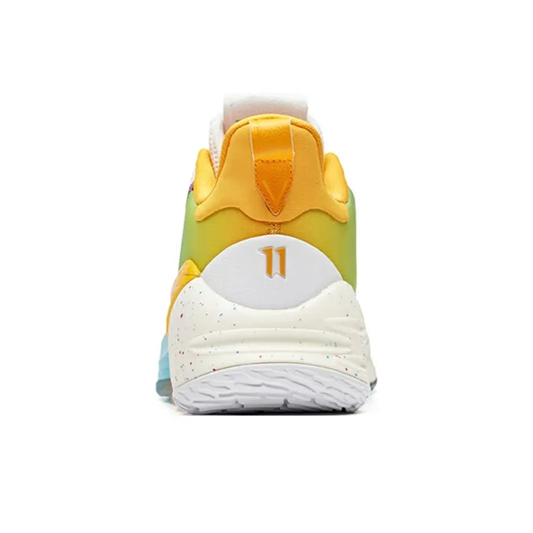 Anta KT4 Thompson Performance Basketball Shoes Men's Yellow Blue Purple-3