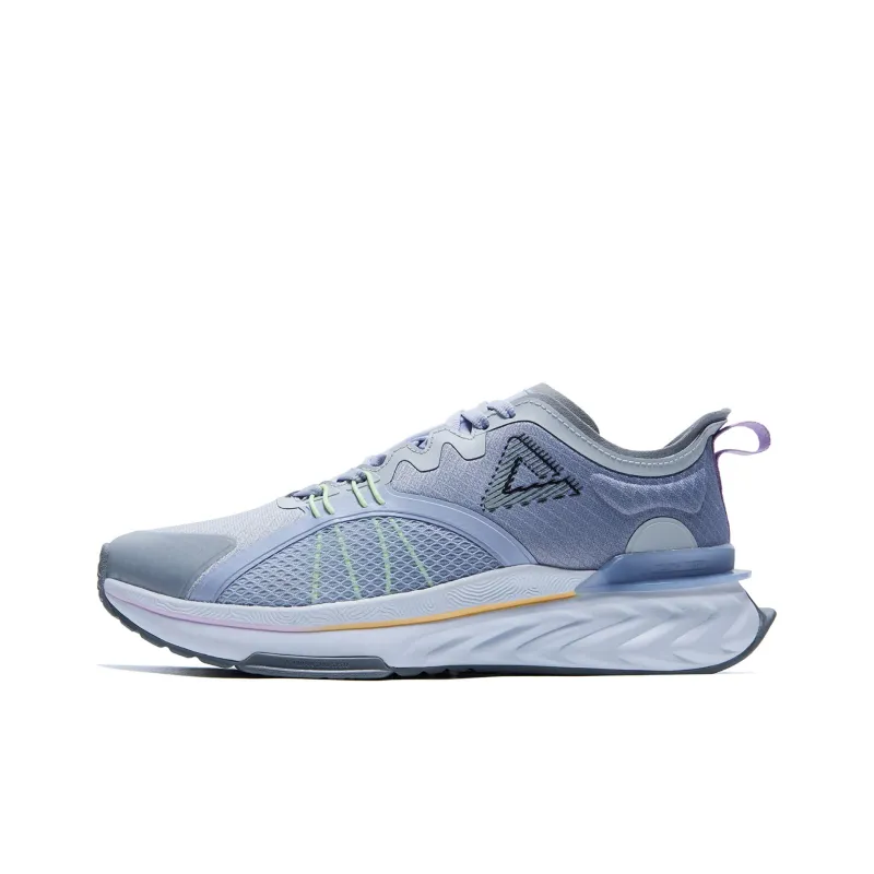 PEAK Tai Chi Guanglun 2.0 Low Top Running Shoes Women's Light Gray Purple-0