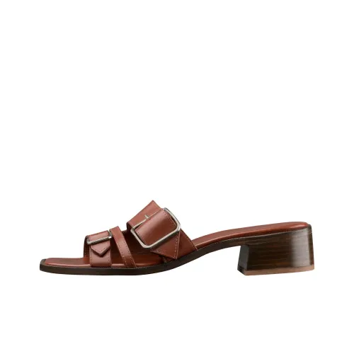 A.P.C Slide Slippers Women's Brown