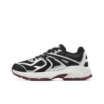 Anta Millennium Glacier Wear Resistant Low Top Chunky Sneakers Women's Black White