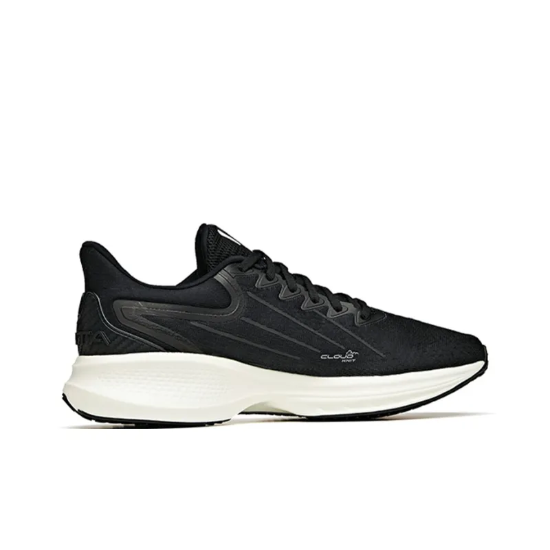 Anta Gazelle 1.0 Breathable Low-Top Running Shoes Men's Black-1