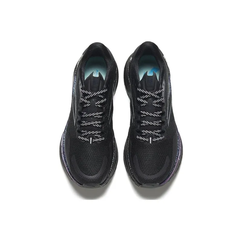 Anta Champion 2nd Gen Pro Cushioned Slip Resistant Abrasion Resistant Low Top Casual Running Shoes Men's Black-2