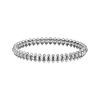 CARTIER 18K White Gold Bangles Unisex