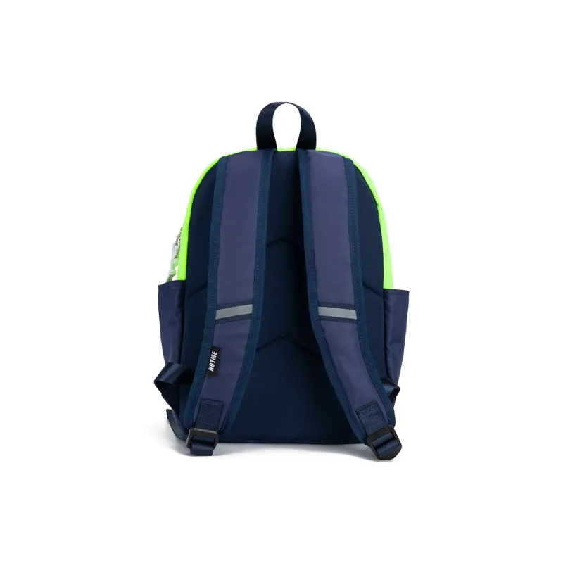 NOT ME Fabric Backpack Small Size Unisex Color Blocking Design-4