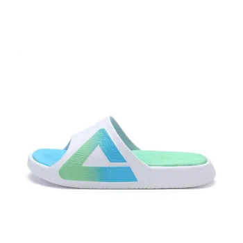 PEAK Tai Ji1.0 Slide Slippers Women's Blue Green