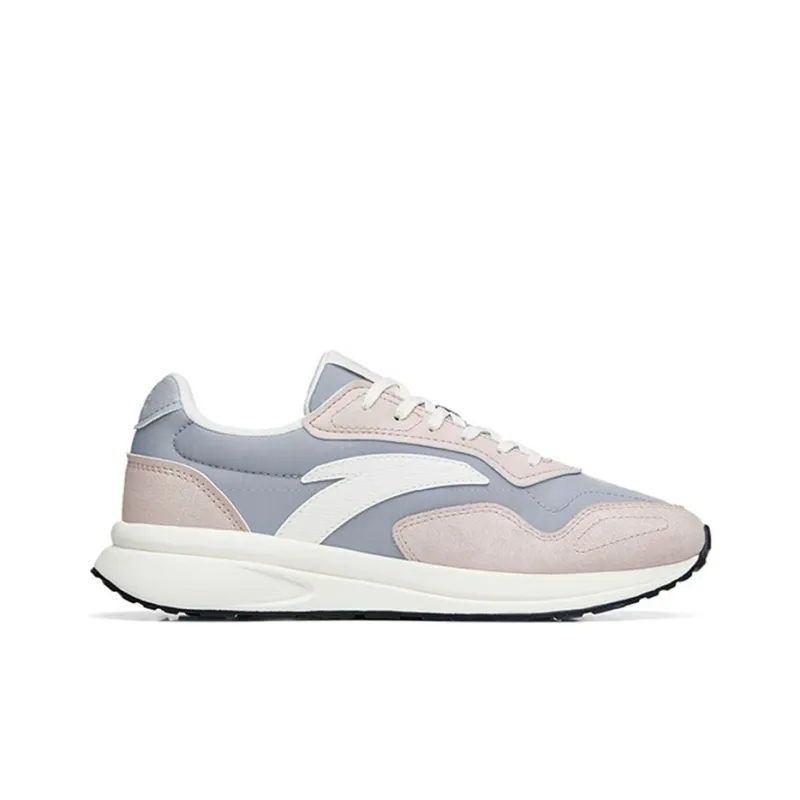 Anta HERITAGE Wear Resistant Low Top Sports Casual Shoes Women's Gray-1
