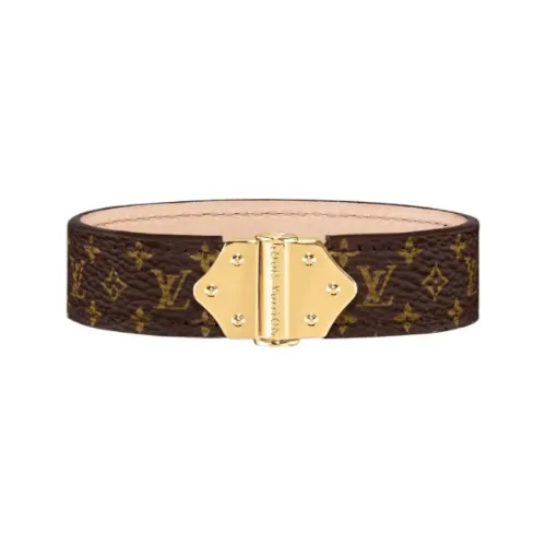 LOUIS VUITTON Monogram Canvas Bangles Women's Brown