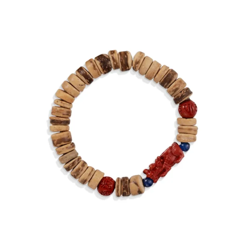 Inkopper Imitation Cinnabar Bangles Women's-2