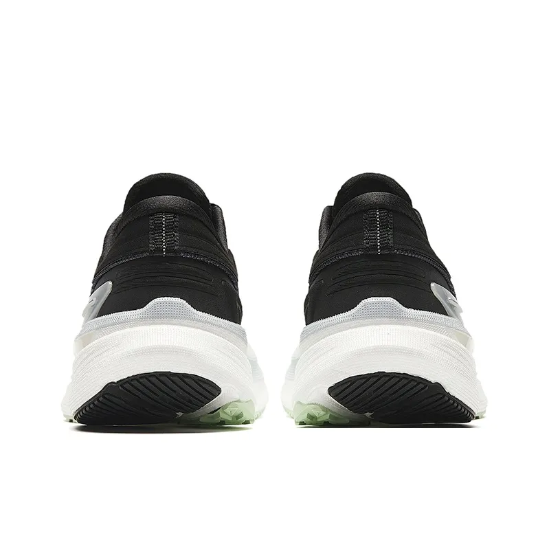 Anta CC Wear Resistant Low Top Casual Running Shoes Men's White Black-3
