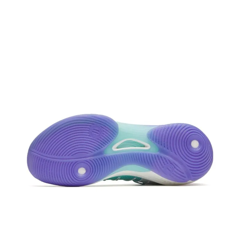 ANTA Skyline 1 Basketball Shoes Men Low Top White/Purple-4
