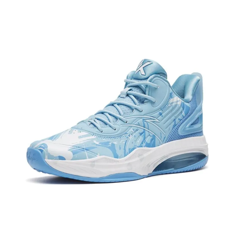 Anta KT3 Thompson Cushioning Anti-Slip And Wear-Resistant Low-Top Basketball Shoes Waterfall Blue-1