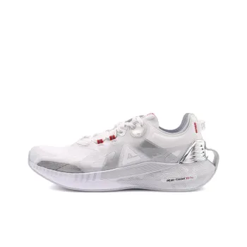 PEAK Tai Chi 3.0 Pro Anti Slip Wear Resistant Low Top Taichi Running Shoes Men's White Silver