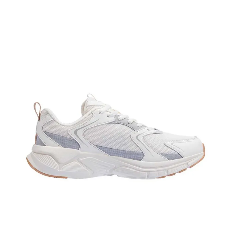 PEAK OG 7000 PRO Breathable Cushioning Low Top Running Shoes Men's Canvas White-1
