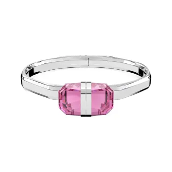 Swarovski Lucent Bangles Women's Silver/Pink