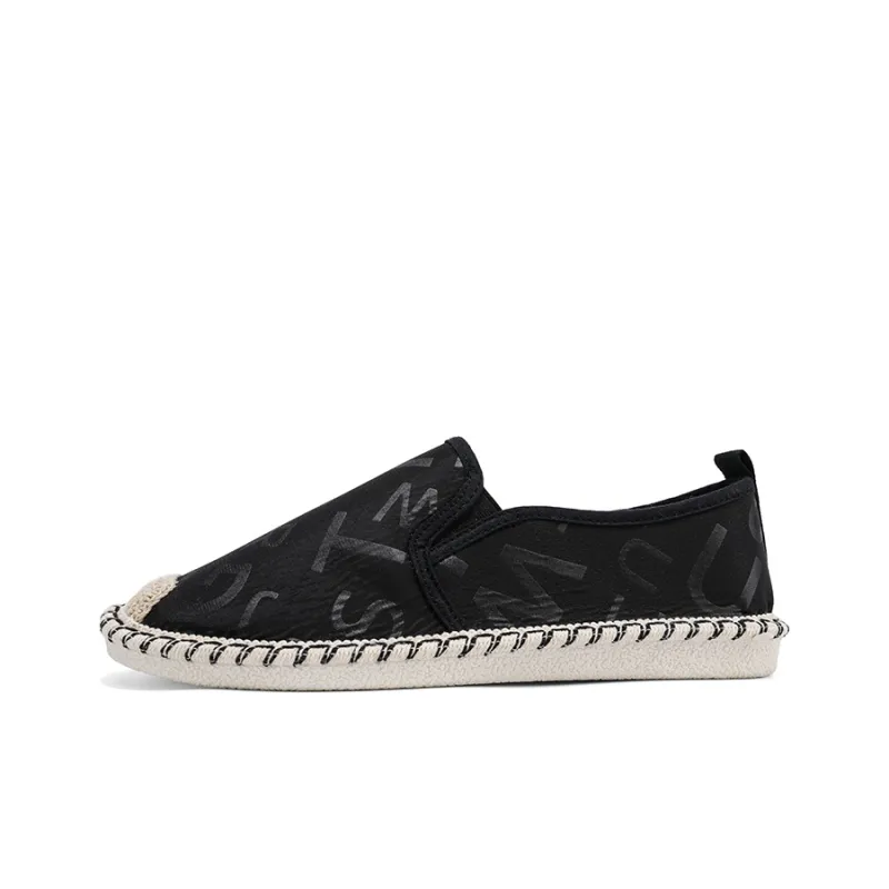 Bull charm Men's Casual Shoes Men Low Top Black/White-4