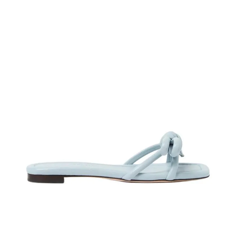 Loeffler Randall Slide Slippers Women's Blue-1