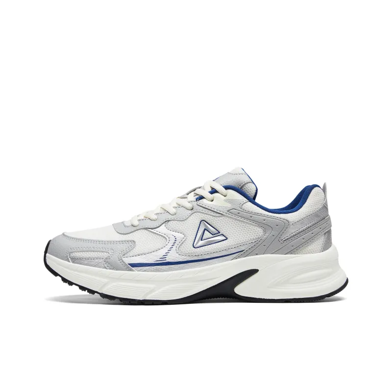 PEAK OG 7000 Slip Resistant Low Top Running Shoes Men's Ash Ecru-0