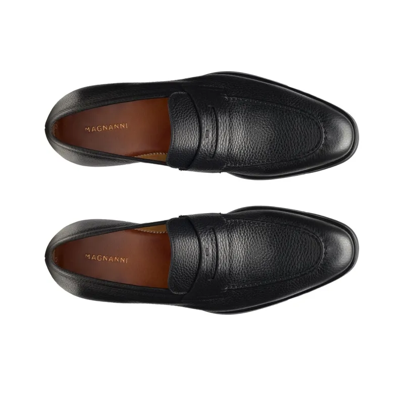 Magnanni Matlin III Loafers Men's Black-3