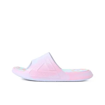PEAK State Extremely Large Triangle 1.0 Slide Slippers Women's Pink Blue #Gift Recommendation