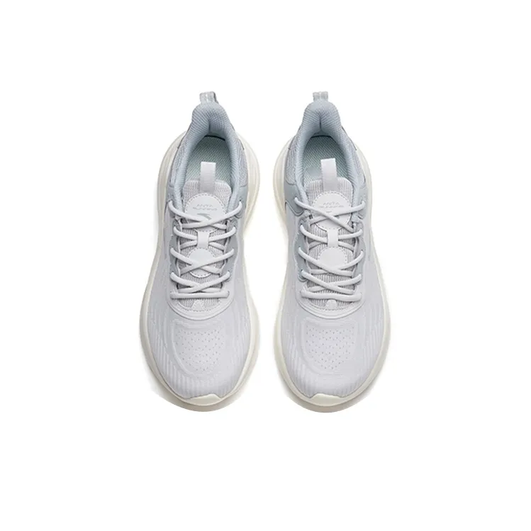 Anta Ling Yun 3 Lightweight Low-Top Running Shoes Women's Gray-3