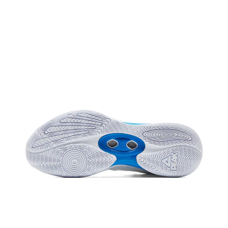 PEAK Lightning Basketball Shoes Men Low Top Baymax/Youth Blue-5