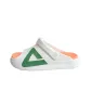 Ecru/Orange Red