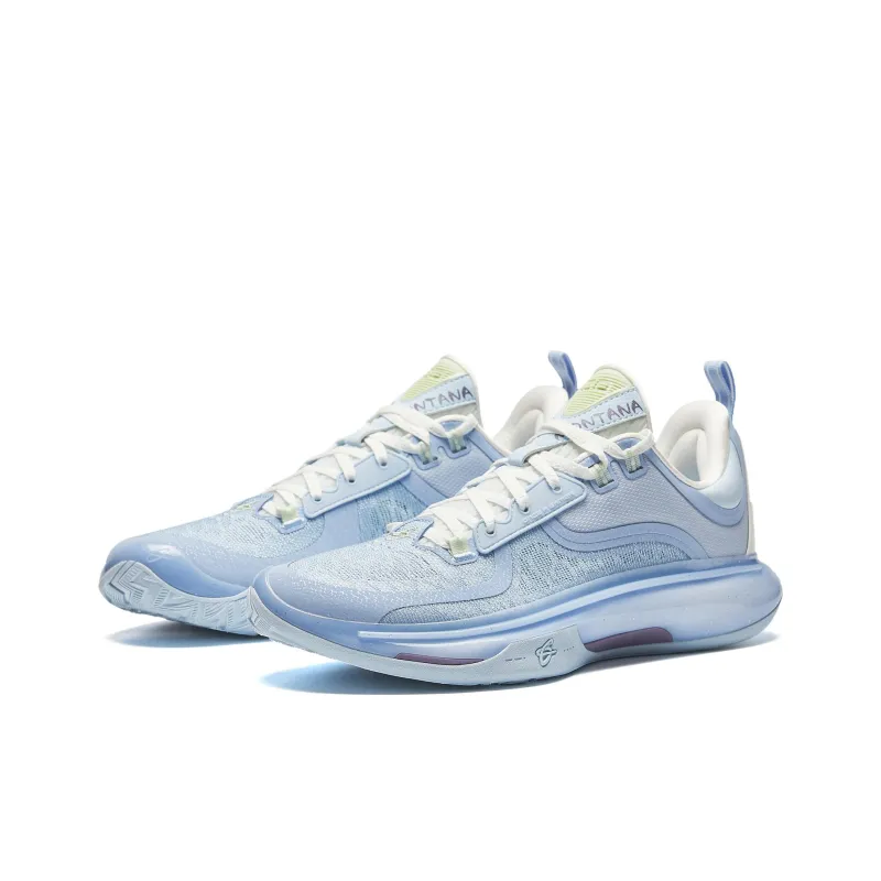 Anta GH5 Cushioning Rebound Low Top Basketball Shoes Men's Sky Blue-2