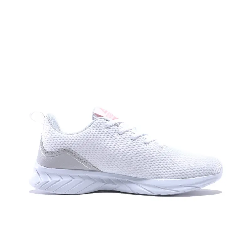 PEAK Qingyi Running Shoes Women's Low Top Light Gray/White-1
