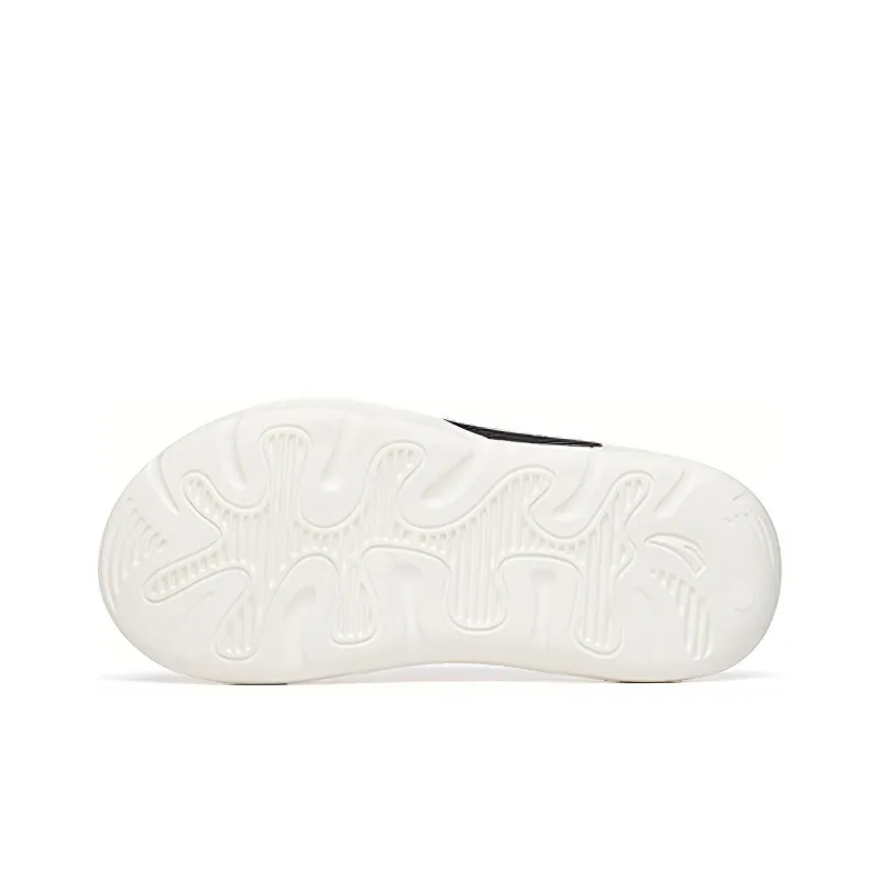 Anta C37 Series Slide Slippers Men's White Black-4