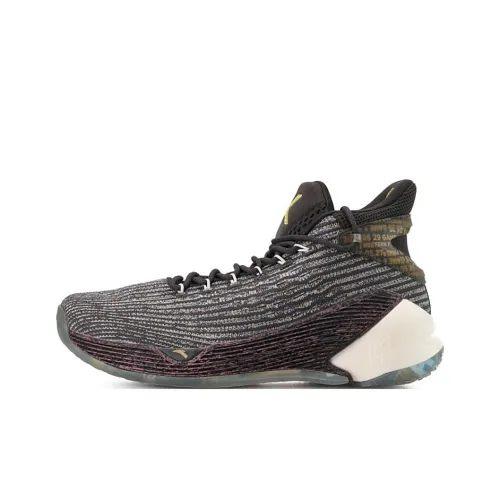 ANTA KT4 Pro Basketball Shoes Men Mid-Top Gray