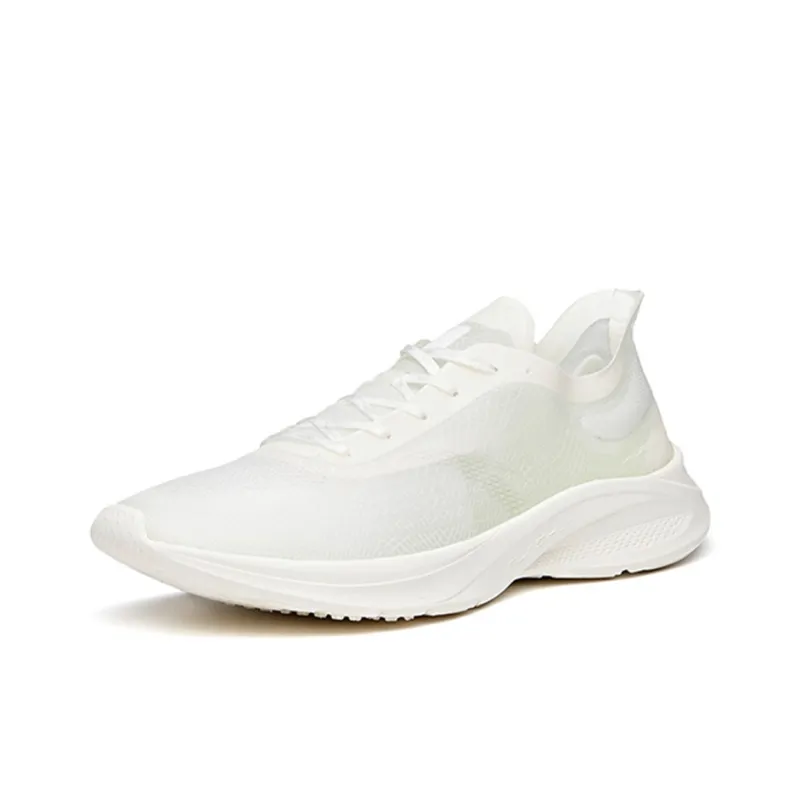 Anta Hydrogen Runner Zero Wear-Resistant Slip-Resistant Low-Top Running Shoes Men's Ivory White-2