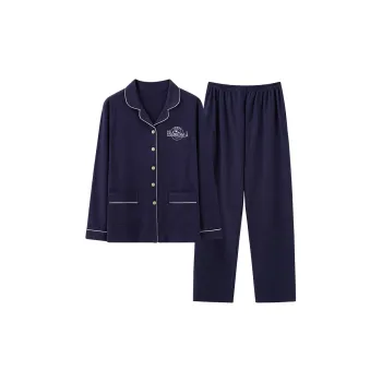 MADALLO Pajama Set Women's Dark Purple