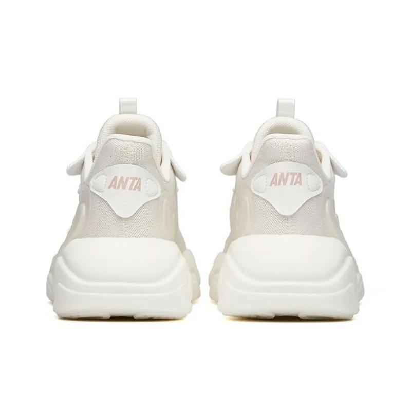 Anta Chao Worship 2.0 Chunky Sneakers Women's Ivory White-3