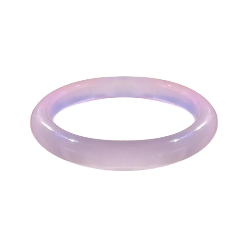 Moon Jewelry Natural Agate Jade Bangles Women's-5
