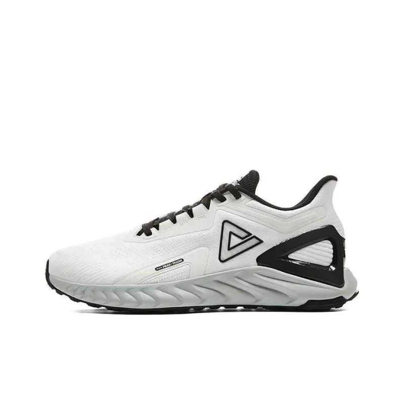 PEAK State Pole 1.0 Plus Cushioning Anti Slip And Wear Resistant Low Top Running Shoes Men's Beige-0