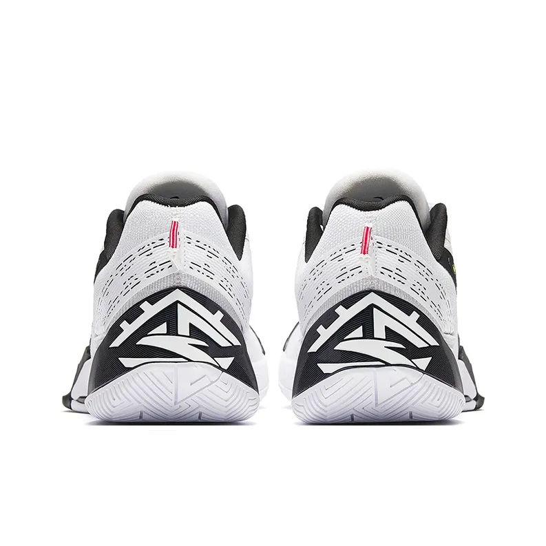 Anta Sweep 5 Cross The Road Cement Killer Coverage Low Top Basketball Shoes Men's White Black-3
