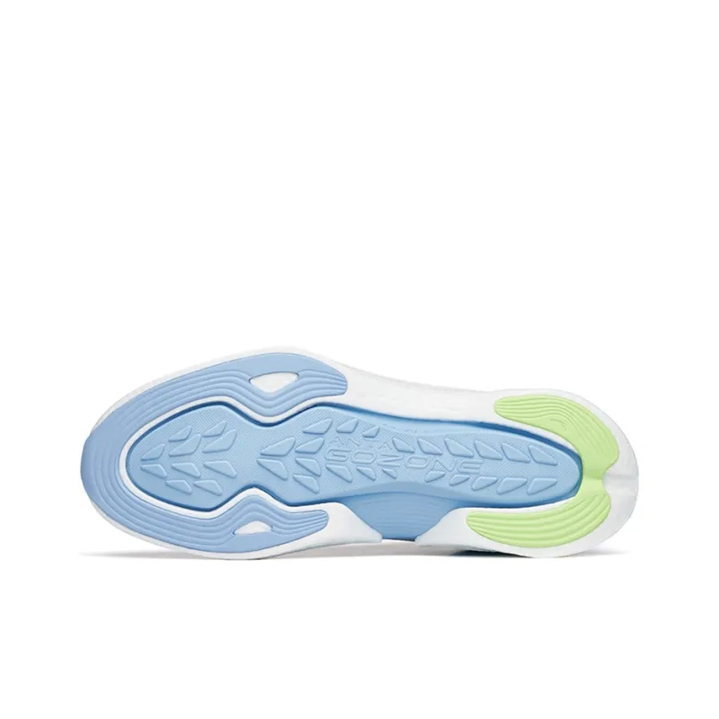 ANTA Four Generations Of Hydrogen Running Running Shoes Men Low Top Dazzling Blue/Ivory White-4