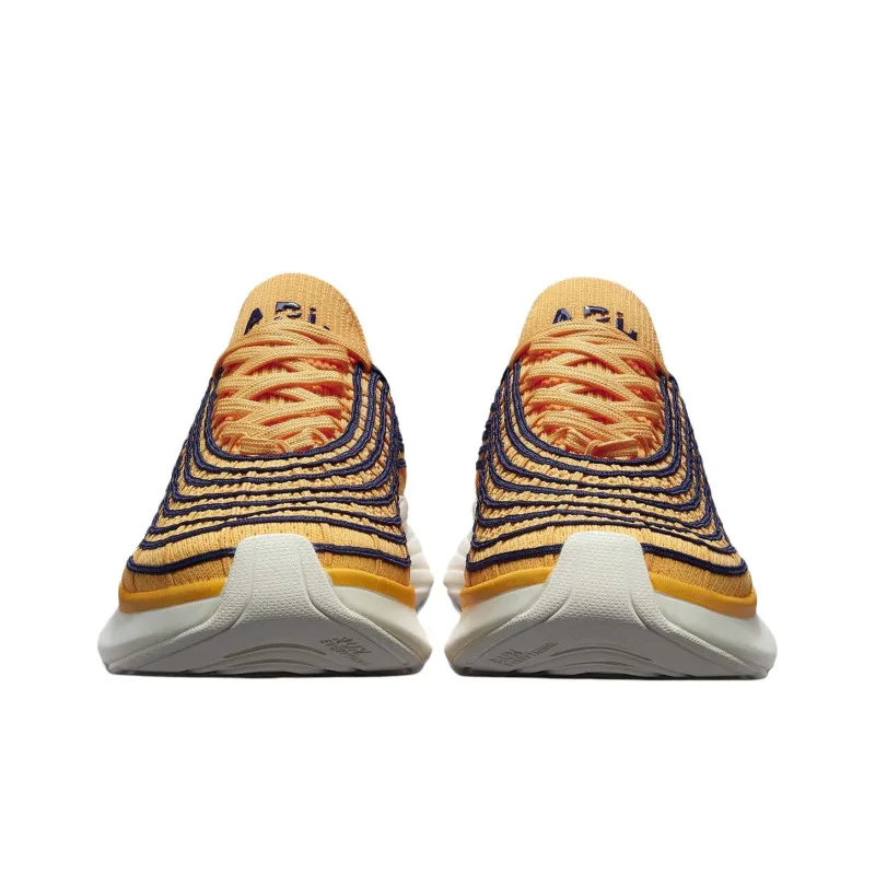 APL ATHLETIC PROPULSION LABS TechLoom Zipline Low-Top Casual Shoes Women's Yellow-3