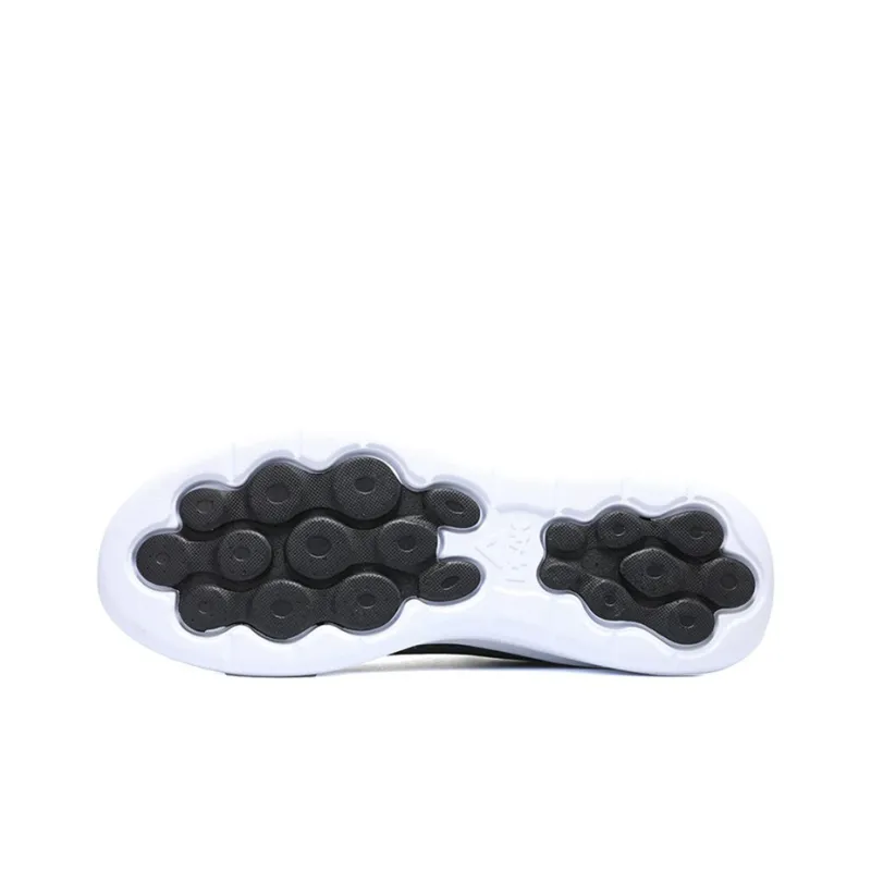 PEAK Qingyi Anti Slip Wear Resistant Breathable Lightweight Low Top Running Shoes Men's Black-4