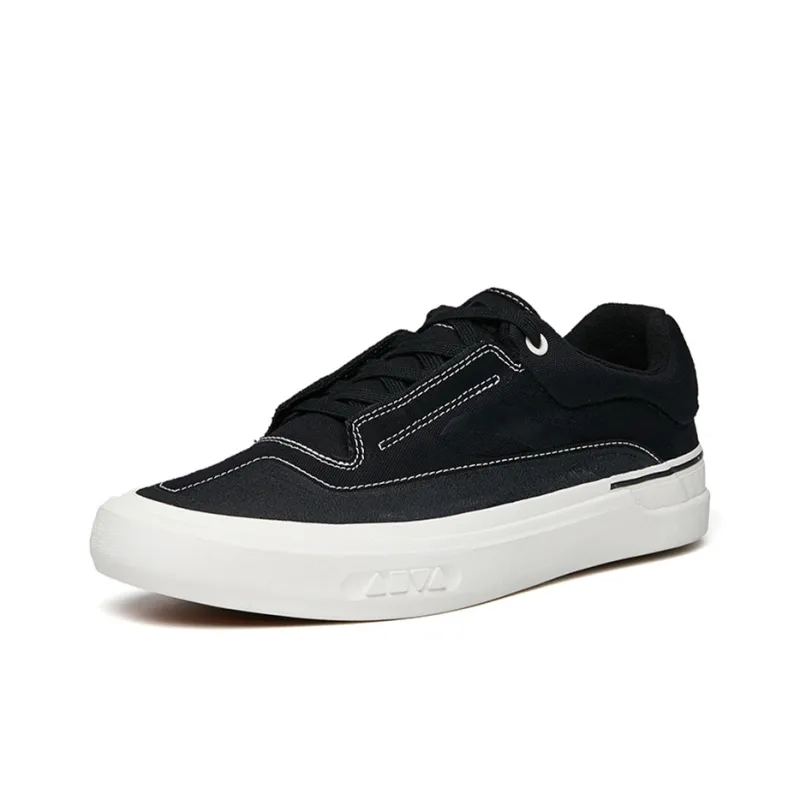 Anta Ao Li Non slip Lightweight Low Top Skateboard Shoes Men's Black-1