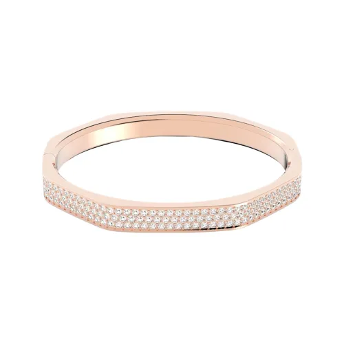 Swarovski Dextera Bangles Women's Rose Gold